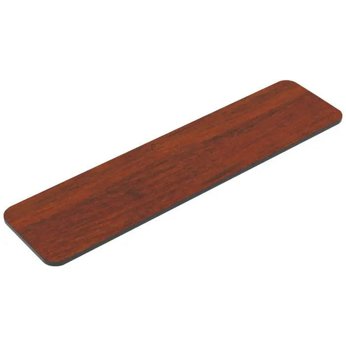 Final Sale Safco Flip-N-Go Mahogany Training Table Tabletop -- Tabletop, f/Flip-N-Go Table, Laminate, 48 W x 24 D Inches, Mahogany